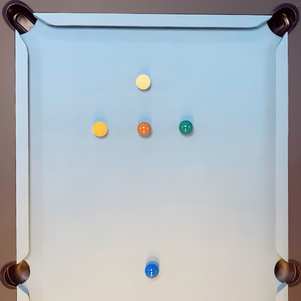 Billes de snooker Aramith blanche rouge jaune vert bleu